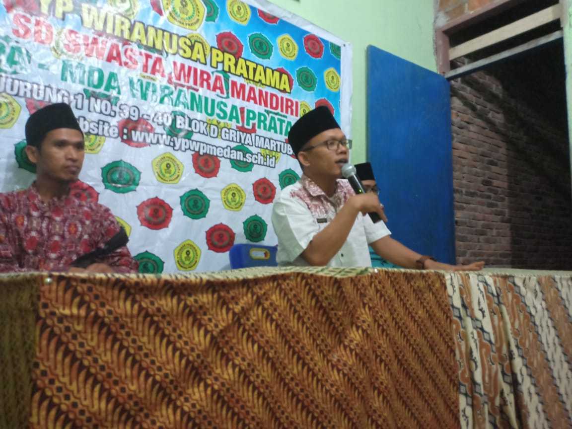 Sambutan Ketua Yayasan sekaligus Penutupan Pesantren Kilat Ramadhan 1439 H. Sumber Foto : www.ypwpmedan.sch.id
