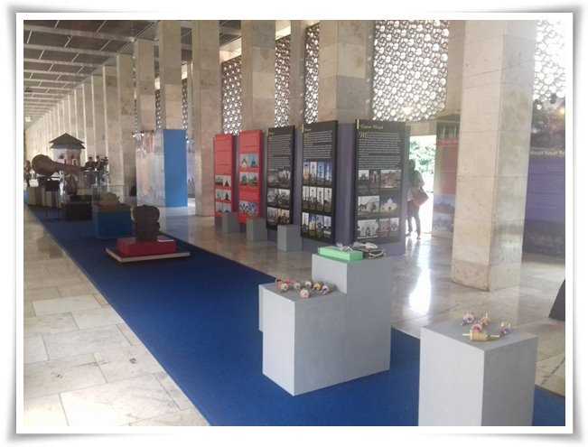 Pameran tentang masjid dan peradaban (Dokpri)