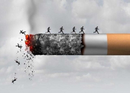 Rokok membunuh 10 orang per menit di seluruh dunia, tak terkecuali perokok pasif (www.hindustantimes.com)