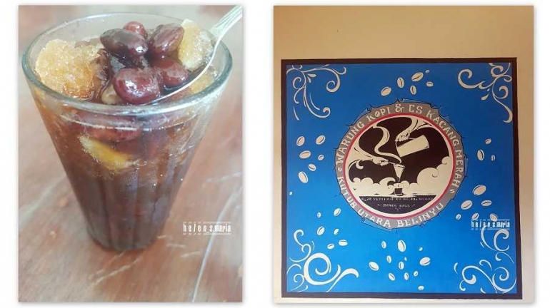 Es Kopi Kacang merah (Dok. Pribadi)