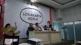 Pembukaan kegiatan Lokakarya Komik di Museum Basoeki Abdullah (Foto: KPBMI)