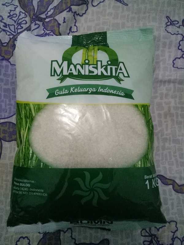 Gula Maniskita, salah satu produk kita dari perum bulog (sumber:dokpri)