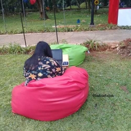 Berwiskul sambil kerja? Bisa. |Foto: Indria Salim