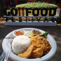 Salah satu menu di Bebek Kaleyo |Foto: Indria Salim
