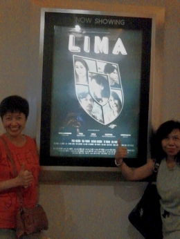 Poster film Lima (Dokumentasi Pribadi)