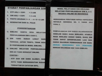 Petualangan Mencari Lokasi Mobil Sim Keliling Di Palembang