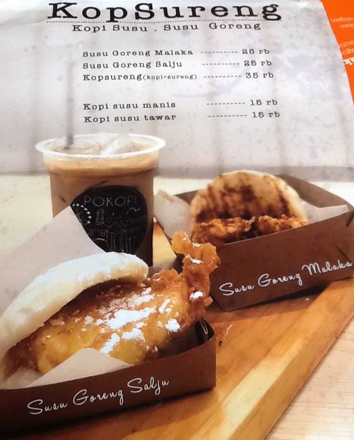 Susu Goreng - Pilihan Menu yang unik