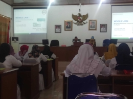 Sosialisasi BPJS kesehatan bagi pegawai Pemkab Bangka (foto Rustian Al Ansori) 