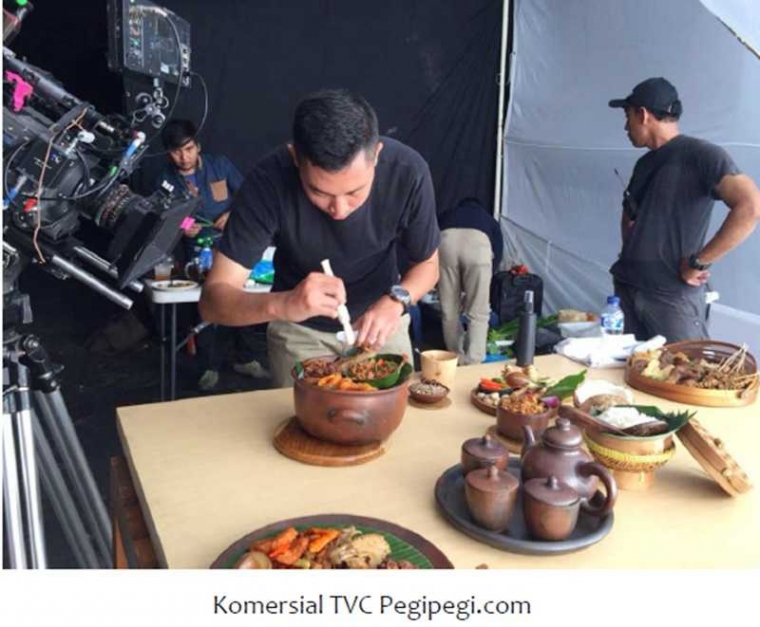 Saat Ahmad Harisatu Zakaria menjadi Food Stylist (dok.Ahmad Harisatu Zakaria)