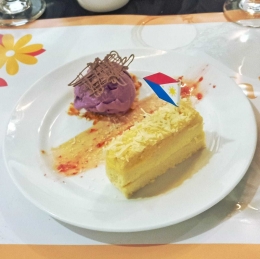 Dessert untuk para tamu undangan yang dibuat oleh Mahasiswa STPPH (Dok. Pribadi)