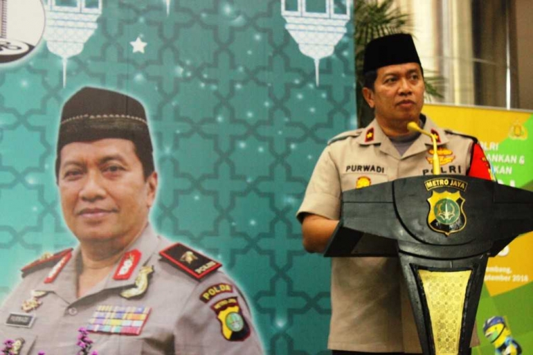 WaKaPolda memberi sambutan dalam acara (DokPri)