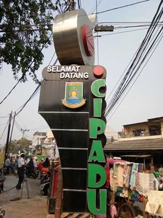 Gerbang Masuk Cipadu di Kreo (Dokpri)