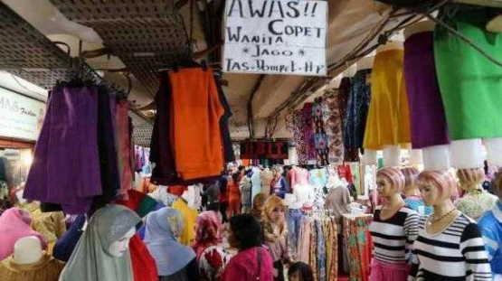 Tips berbelanja di Pasar 16 ilir Palembang (sumber : sripoku.com)