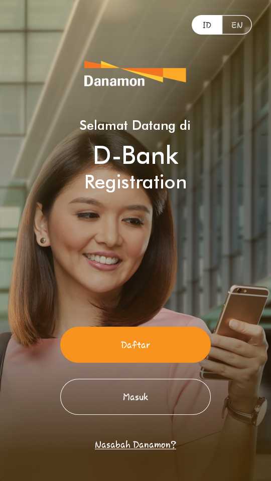 Aplikasi D-Bank Registrasion