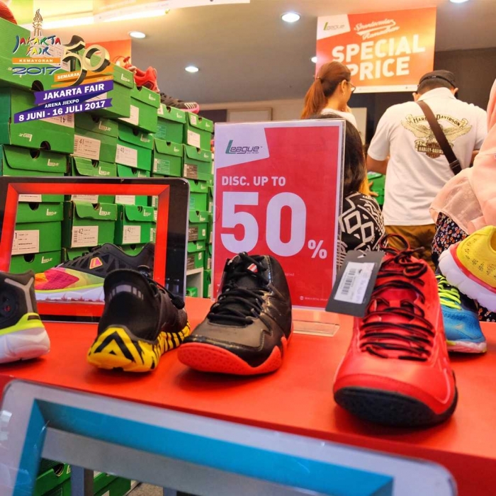 Pilihan sepatu dari brand League/dokpri