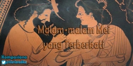 Ilustrasi, Hermes dan Maia. Sumber: wikipedia.org