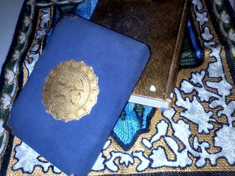 Kitab untuk tadarus di Bulan Ramadhan (Dokumentasi Pribadi)