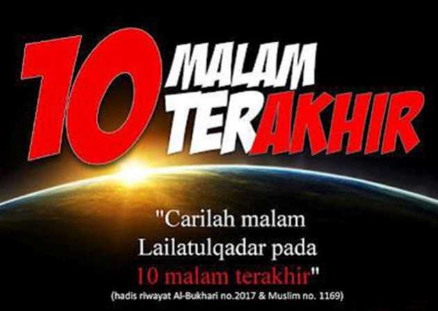 Malam lailatul qadar, malam yang lebih baik dari 1000 bulan (Sumber: thebloodpoets.com)