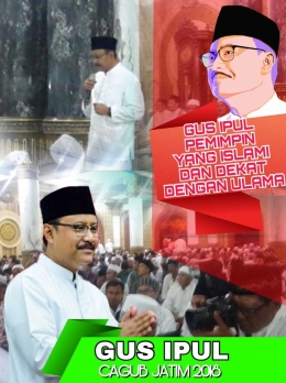 Dekat Ulama, Gus Ipul-Mbak Puti Pemimpin Muda Nan Islami