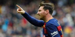 Lionel Messi (Gambar Kompas.com)