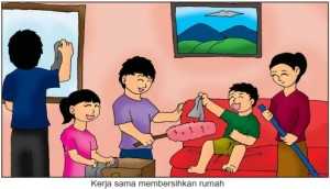 Gotong Royong Menjelang Lebaran 