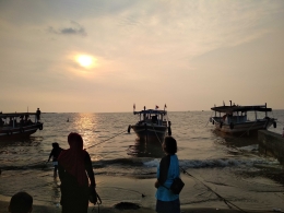 Pantai Tanjung Pasir (dokumentasi pribadi) 