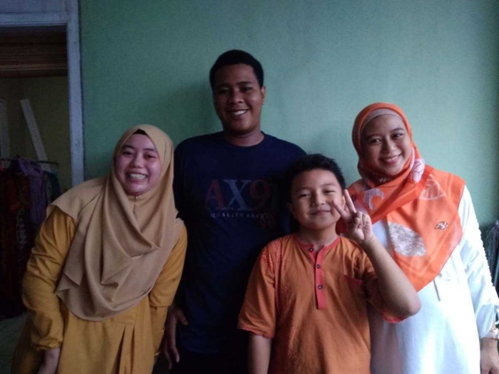 Kerabat yang makin tumbuh dewasa bikin pangling (dok.pribadi)
