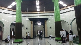 Ruang inti masjid (hexagonal)(koleksi pribadi)