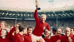Inggris ketika menjuarai Piala Dunia 1966 (sumber: thesun.co.uk)