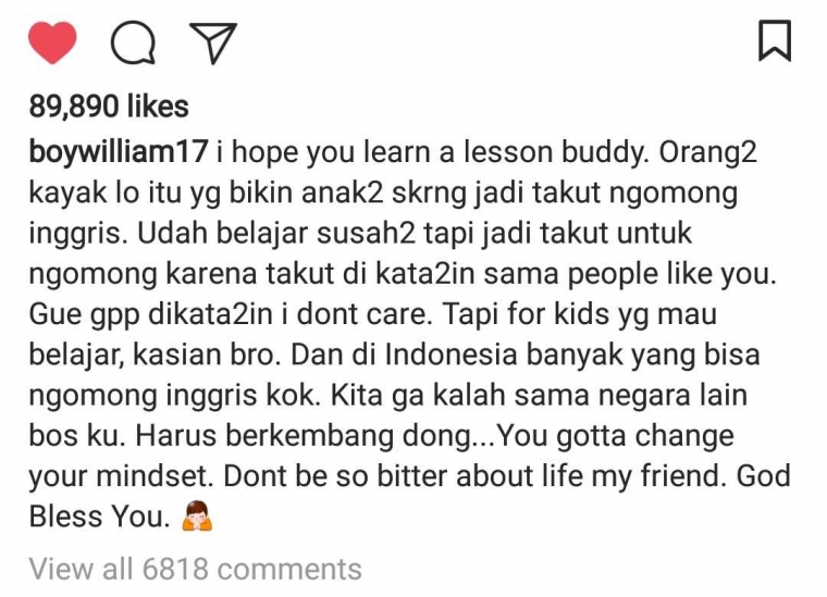 Sumber : Instagram
