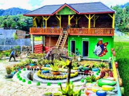 Kreativitas masyarakat Padang Tarok membangun obyek wisata (dok Padang Tarok Center)