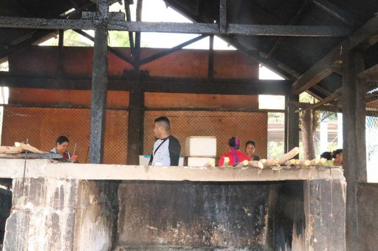 Tempat pengasapan Se'i Babi, Rumah Se'i Baun, Kabupaten Kupang, NTT (Foto: Dok. Pribadi)