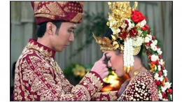Penikahan Edhie Baskoro dan Siti Rauni Aliya Rajasa