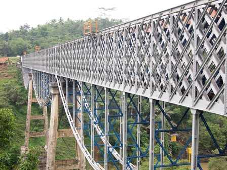 Bentang Jembatan Cirahong (Dokpri)
