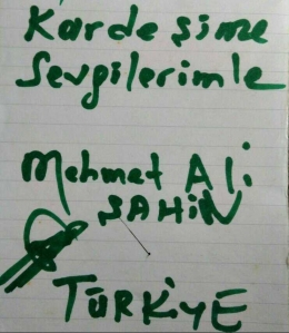Surat dari Wakil Perdana Menteri Turki