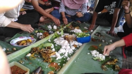 Liwetan di Kebun (dokumentasi pribadi)