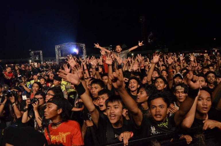Penonton Bandung Berisik (thedailyconcert.com)