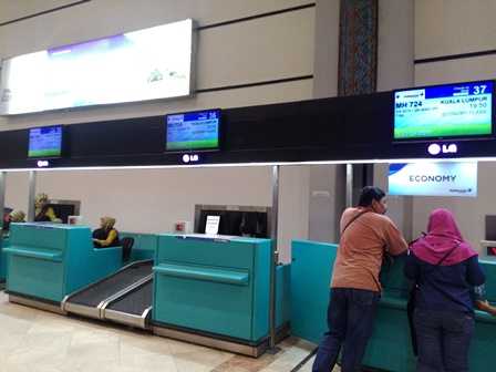 Konter MAS di Terminal 2 Soetta Dulu (Dokpri)