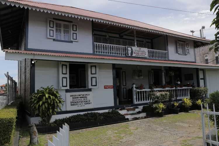 Rumah kelahiran Bung Hatta di Bukittinggi, Sumatera Barat. (Kompas.com/Andreas Lukas Altobeli)