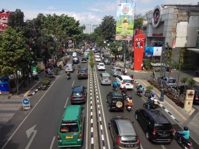 Suasana Kota Bandung jelang Asian Games 2018 (Sumber: dok. pribadi)