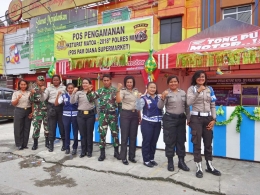 Dishub Bersama TNI POLRI Bersinergi Melakukan Pengawasan Arus Lalu Lintas di Timika, Papua. Dok:Pribadi