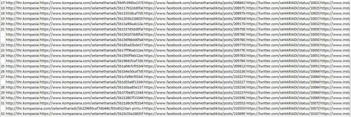 Rekab Artikel dan Share Media Sosial 17-32 (dok.pribadi)