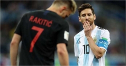 Messi Sebal Melihat Rakitic Cetak Gol (sumber: https://gilabola.com)