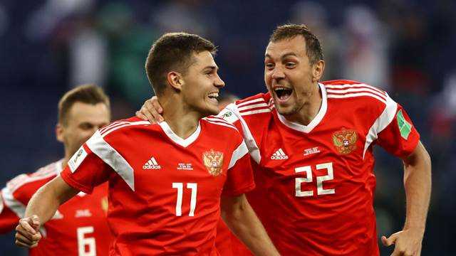 pemain Rusia tampil gemilang di fase grup Piala Dunia 2018/ fifa.com