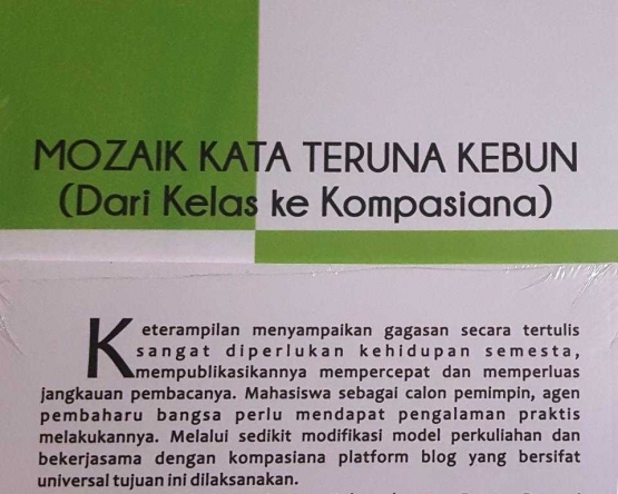 Dari Kelas ke Kompasiana (dok pri)