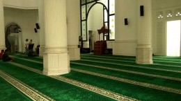 Bagian dalam masjid Ramlie Musofa (dok.windhu)