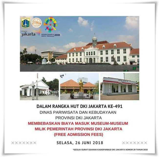 Hari Ini Gratis Masuk Beberapa Museum Di Jakarta - Kompasiana.com