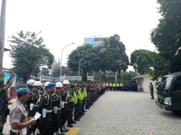 Apel Pengamanan kunjungan Ibu Negara Timor Leste 