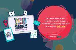 Telusuri indonesiacommunityday.com untuk informasi terkini seputar ICD 2018