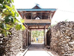 Gerbang Masuk Benteng Liya Togo (Dokpri)